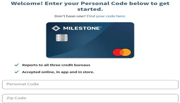mymilestonecard com payment sign in